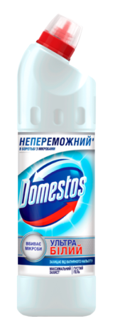 DOMESTOS Засіб для дезинфекції Ультра Білий 500мл